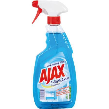 Ajax Triple Action Glass Cleaner - 500ML