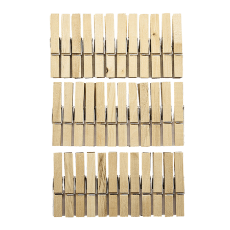 All About Home Wooden Clamps - 36 pcs.