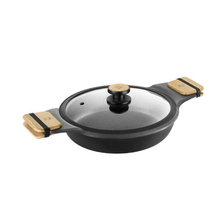 BRA Market Cast Aluminium Pot 28 CM (Low pot)