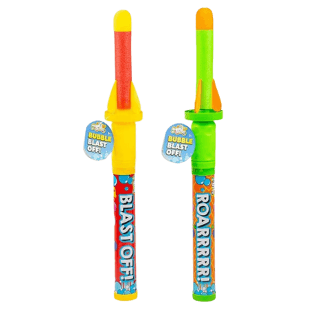 Bubble Tastic Blast Off Rocket Assorted – 1 pc