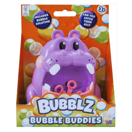 Bubblz Bubble Buddies Hippo Bubble Solution