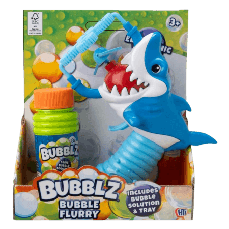 Bubblz Shark Flurry Bubble Solution – Assorted