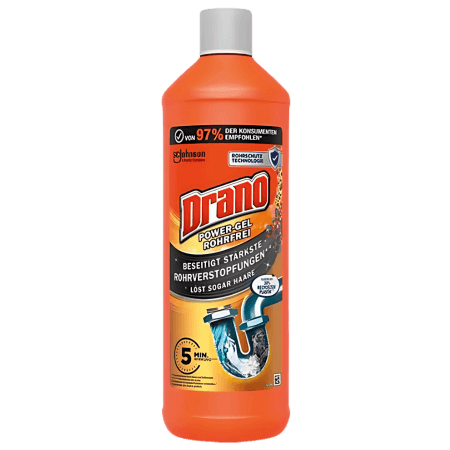 Drano Power Gel Drain Cleaner - 1000 ml