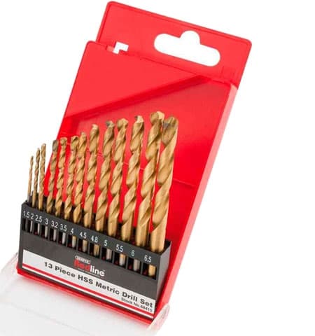 Draper HSS Metric Drill Bit Set - 13 pcs