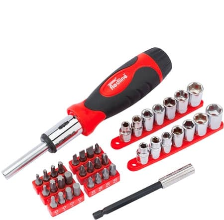 Draper Redline Multi-Bits Screwdriver Set - 40 Pieces