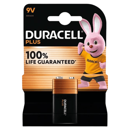 Duracell Plus Battery E-Block 9V MN1604