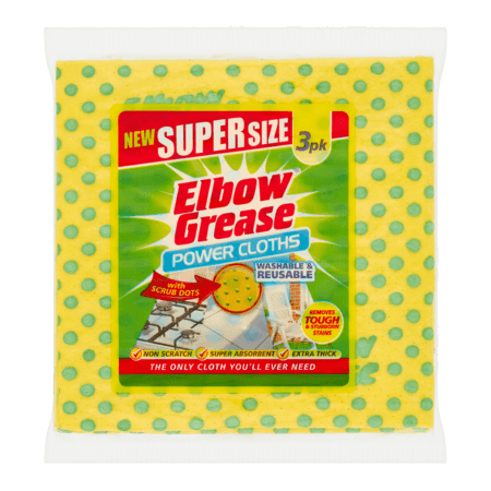 Elbow Grease Super Size Power Cloths - 3 pcs.