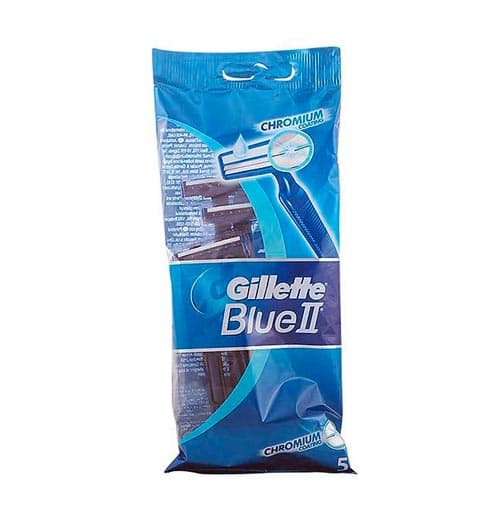 Gillette Blue II Chromium - 5 pcs
