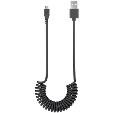 Goobay Android Micro-USB to USB-A Spiral Cable - 1 metre