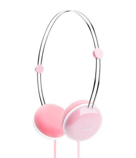 iLuv Sweet Cotton Earbuds - Pink