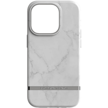 Richmond & Finch White Marble iPhone 14 Pro Cover