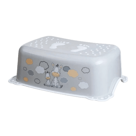 Maltex Zebra Step Up Stool - Grey