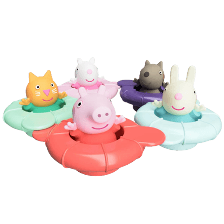 Tomy Toomies Peppa Pig Pool Party Bath Toy Set
