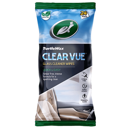 Turtle Wax Clear Vue Glass Wipes - 12 pcs.