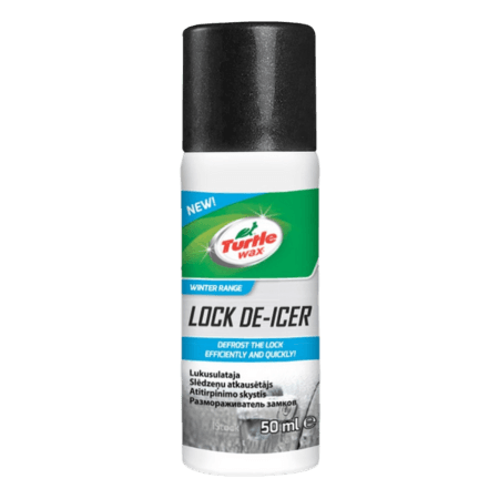 Turtle Wax Lock De-Icer - 50ml
