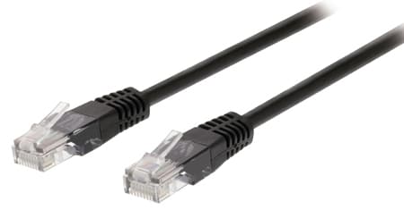 Valueline CAT5e UTP network cable black - 10 metres