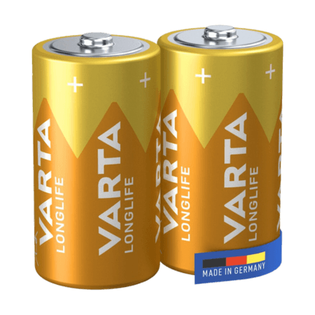 Varta Longlife C Batteries - 2-pack