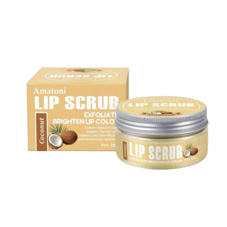 Amatoni Lip Scrub Kokos - 30g