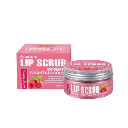 Amatoni Lip Scrub Framboos - 30g