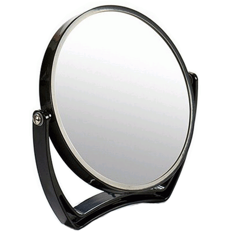 Make-up kristal plastic spiegel