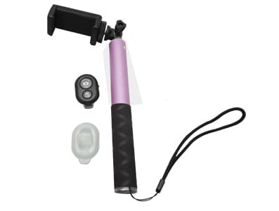 Ultron Selfie-Stick Alu 80 pink