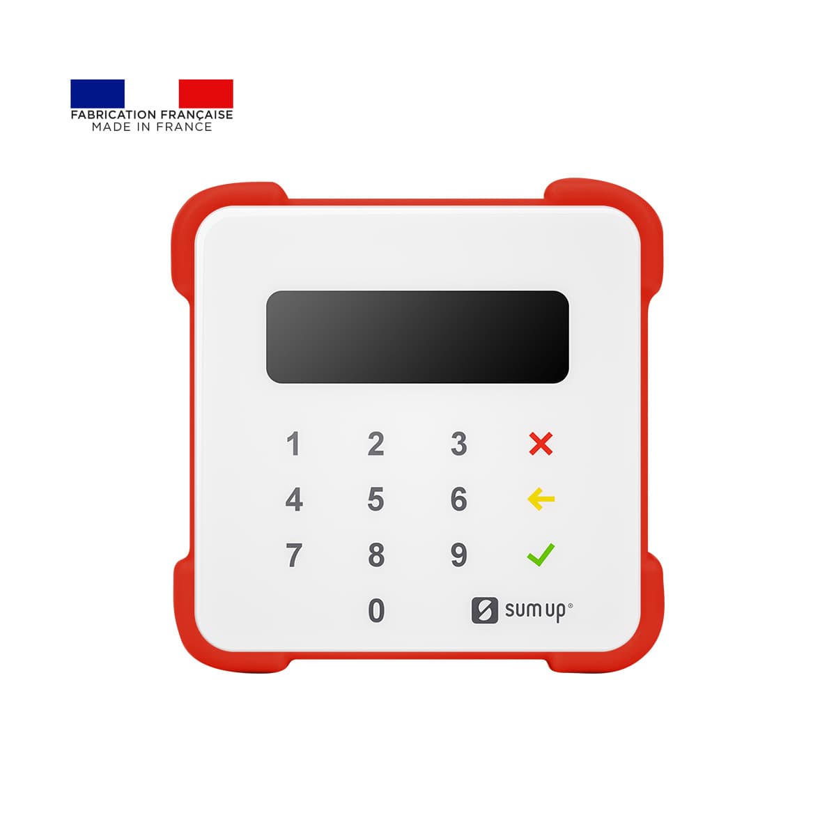 Mobilis Rugged Case Sumup Air -Red- Made in France
