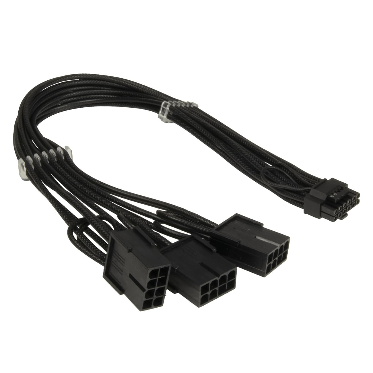 Inter-Tech Adapter GPU-02 (12pin) auf 3x8pin PCIe, 34cm