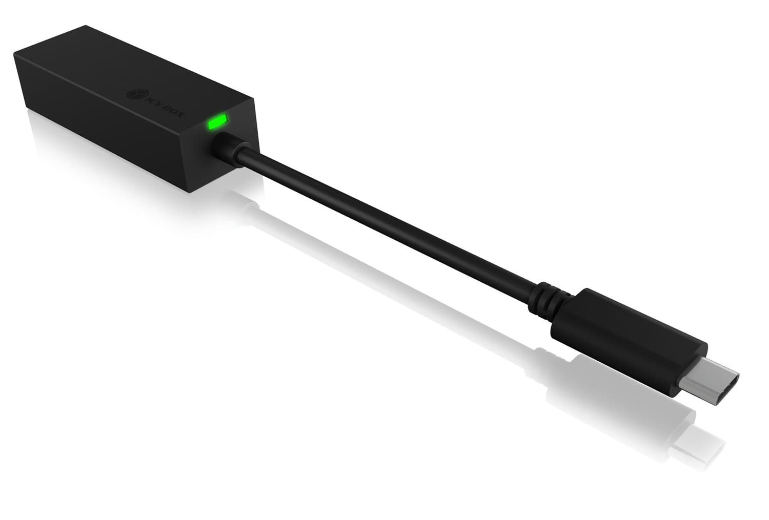 Adapter IcyBox USB 3.0 C > Gigabit Ethernet IB-LAN100-C3