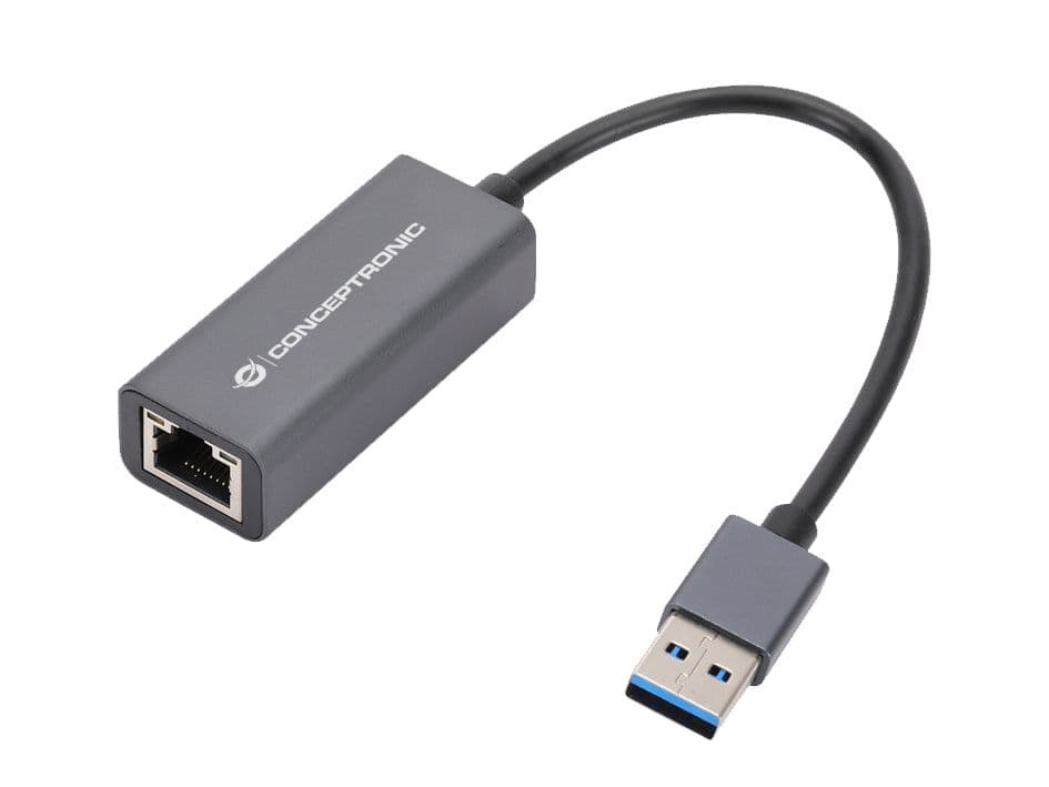 CONCEPTRONIC Adapter USB-C/-A3.0->GbE          5Gbs 0.18m gr
