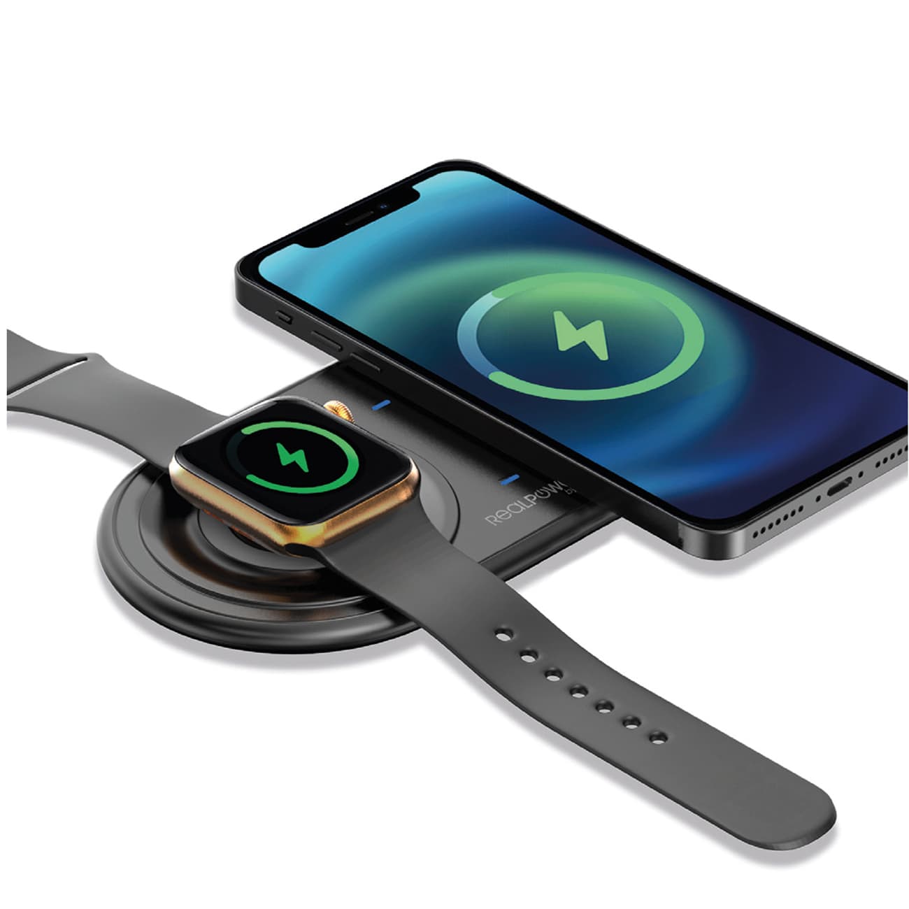 RealPower Ladegerät ChargeAir Duo               kabellos