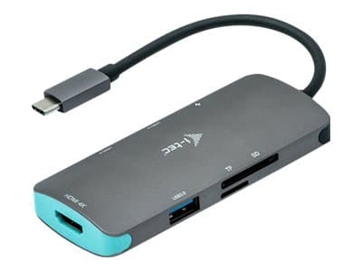 I-TEC USB C MetalNanoDock 4K HDMI+PD 60W
