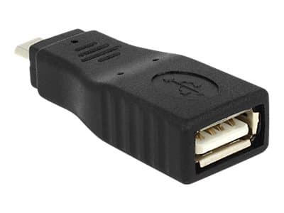 DELOCK USB Adapter A -> micro B Bu/St OTG