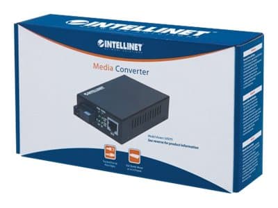 INT Gigabit Medienkonverter SC 20km SM
