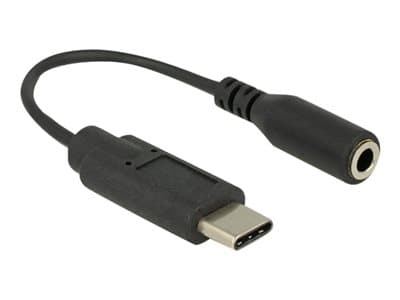 DELOCK Audio Adapter USB Type-C -> 3,5mm St/Bu 0.14m sw