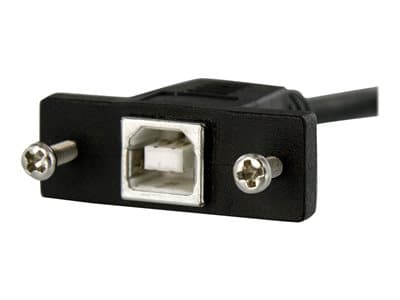 STARTECH 90cm Panel Mount USB Cable B-B