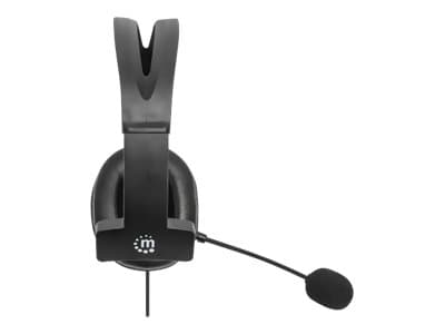 MANHATTAN Mono USB-Headset links / rechts tragbar 2m Kabel