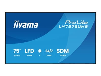 IIYAMA LH7575UHS-B2AG 190,5cm 3840x2160