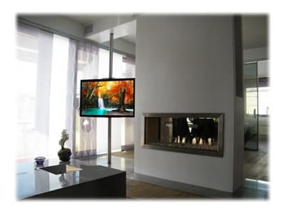 TECHLY Boden/Deckenhalter fuer TV