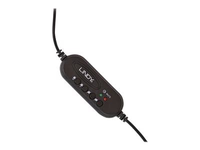 LINDY USB Stereo Headset mit Mikrofon