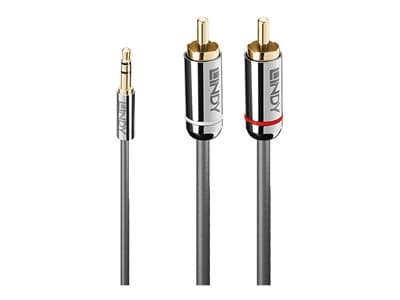 LINDY Audiokabel an Phono 3.5mm Cromo line 1m