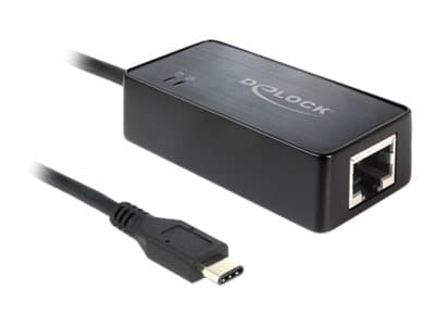 DELOCK USB3.1 Adapter C -> RJ45 St/Bu Gigabit Lan