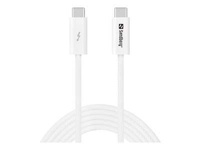 SANDBERG USB-C>C USB4 240W+40Gbps 2M