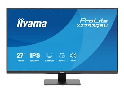 IIYAMA 68.6cm (27)   X2793QSU-B1 16:9 HDMI+DP+2xUSB IPS