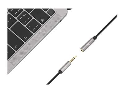 MANHATTAN Audio-Verlängerungskabel Aux / 3,5 mm Klinke 1m