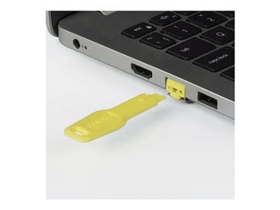 LINDY Schlüssel für RJ45 Port Schloss, gelb (47900 u 47901)