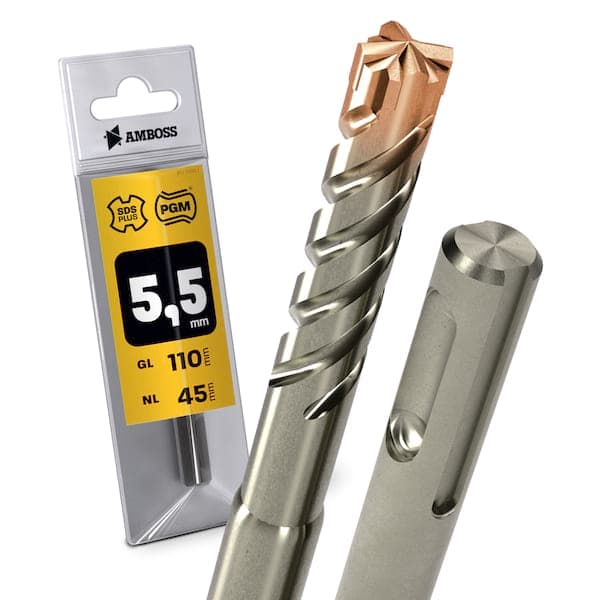 1x Bohrer SDS Plus Schaft - Ø:5.5 mm - GL: 110 mm