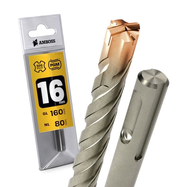 1x Bohrer SDS Plus Schaft - Ø:16 mm - GL: 160 mm