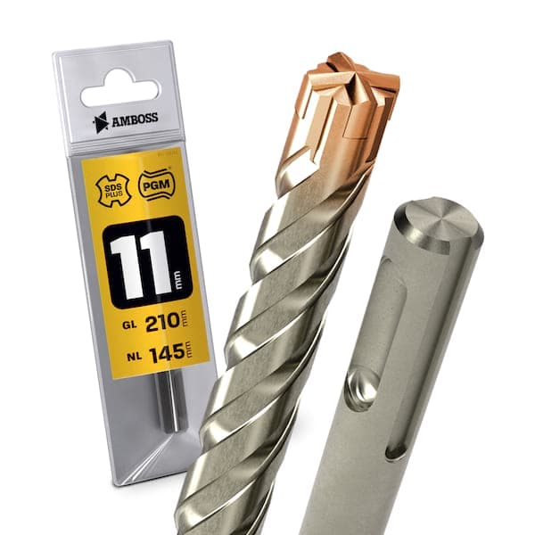 1x Bohrer SDS Plus Schaft - Ø:11 mm - GL: 210 mm