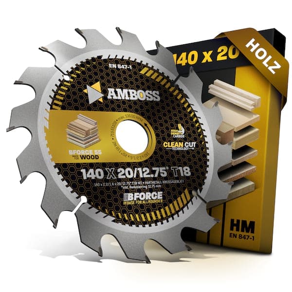 HM Kreissägeblatt - 140 x 2.2/1.6 x 20 Z18 WZ