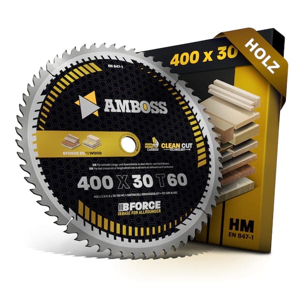 HM Kreissägeblatt - 400 x 3.5/2.5 x 30 Z60 WZ